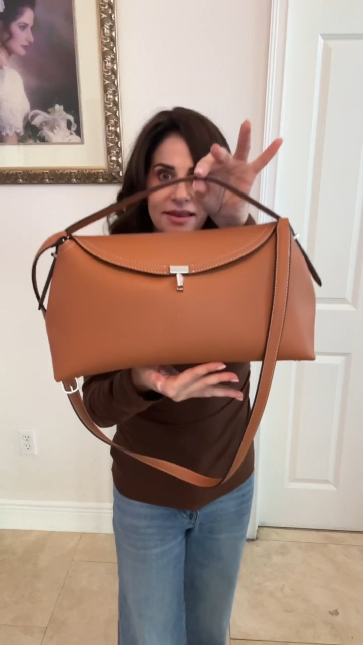 Chic and spacious leather armpit bag with a soft bucket design. 

 #LTKWatchNow #LTKOver40 #LTKItBag