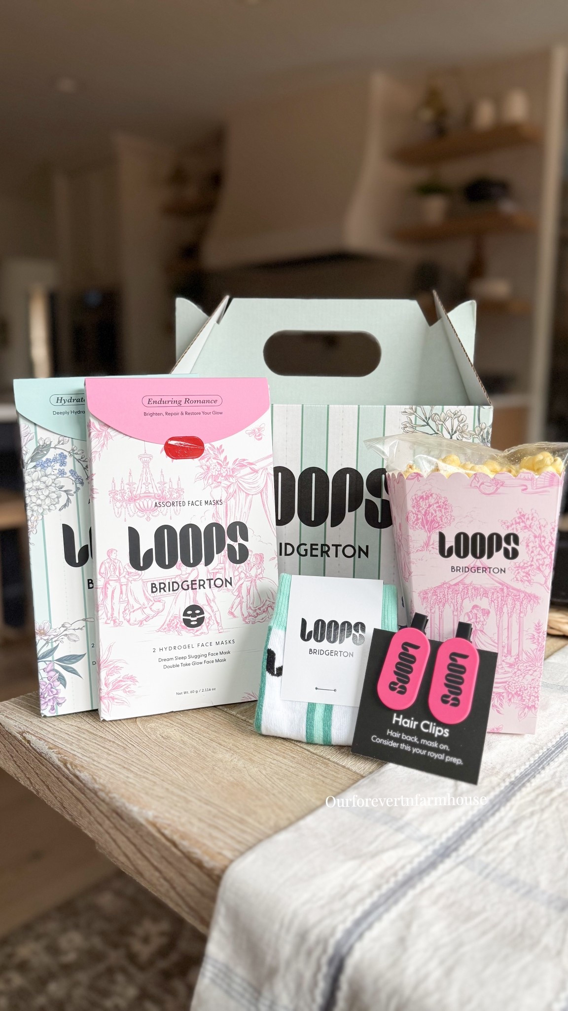 Swag gift and new product alert! New season of Bridgerton and my favorite face masks, LOOPS.  

#LTKselfcare
