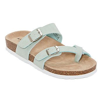 Arizona Fairhaven Womens Adjustable Strap Footbed Sandals | JCPenney
