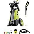 Sun Joe SPX3001 2030 PSI 1.76 GPM 14.5 AMP Electric Pressure Washer with Hose Reel, Green | Amazon (US)