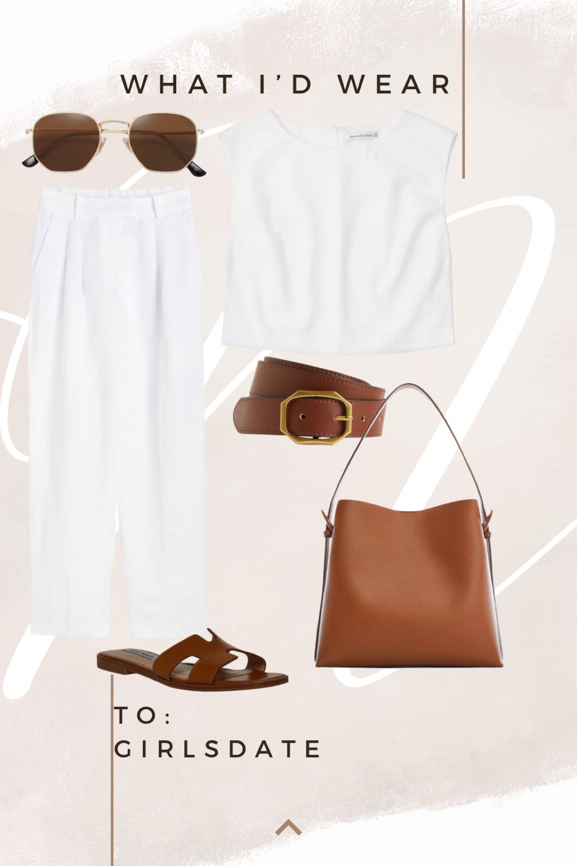 I love a white linen outfit paired with tan accessories for summer! Looks very polished and it’s easy!

#LTKstyletip #LTKworkwear #LTKSeasonal