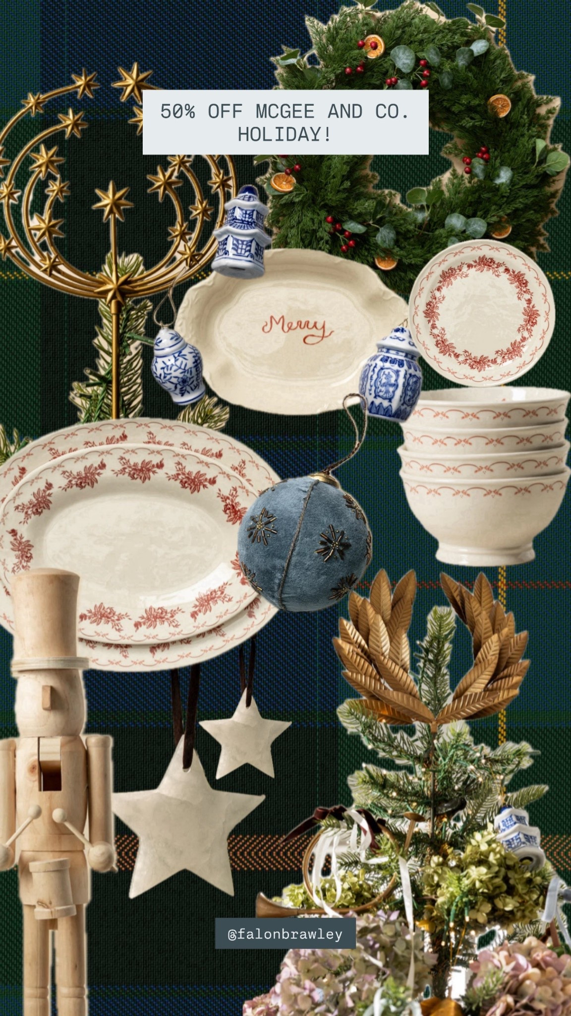 Literally think I’m buying all of this 😩🎄 50% off all McGee and Co holiday. The stuff is selling so quick!!!! 

Christmas, McGee and Co ginger jars, brass nutcracker, natural Christmas traditional Christmas classic Christmas holiday decor sale alert

#LTKGiftGuide #LTKSaleAlert #LTKHoliday