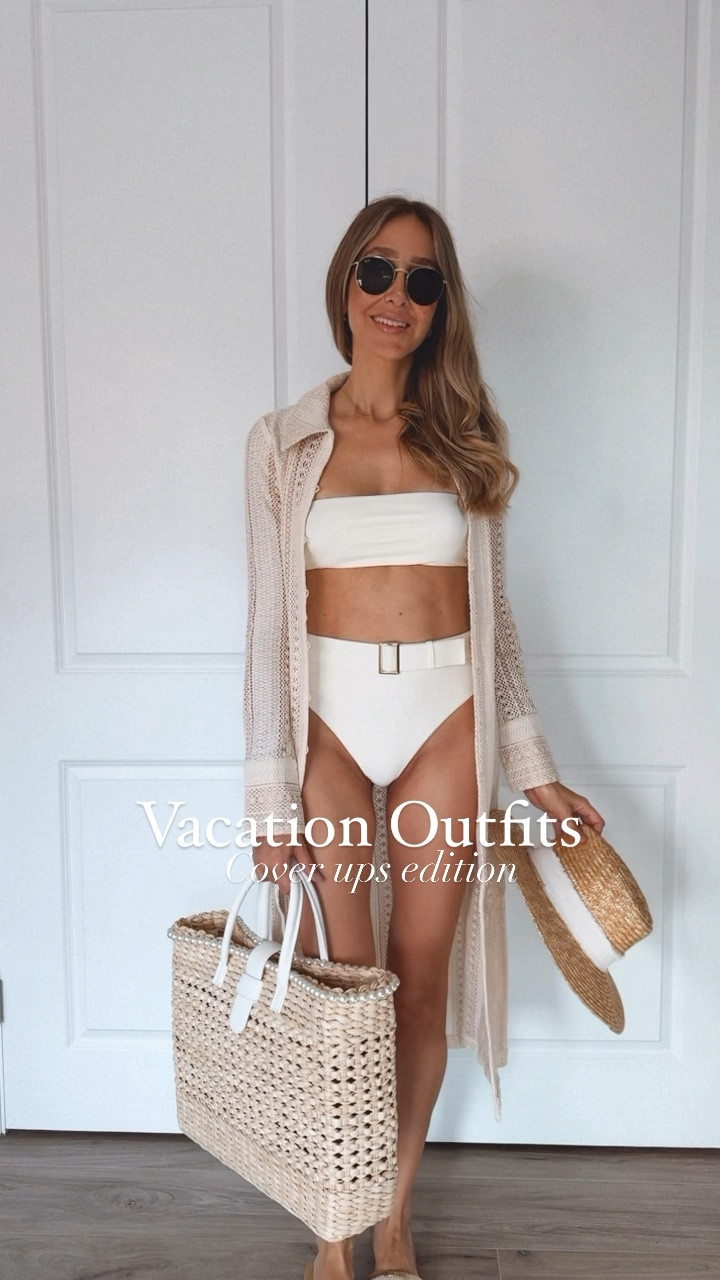 Gorgeous vacation outfits / cover up’s and bathing suits 
All run tts . I am wearing a size small on all of them. 


#LTKswim #LTKover40 #LTKtravel