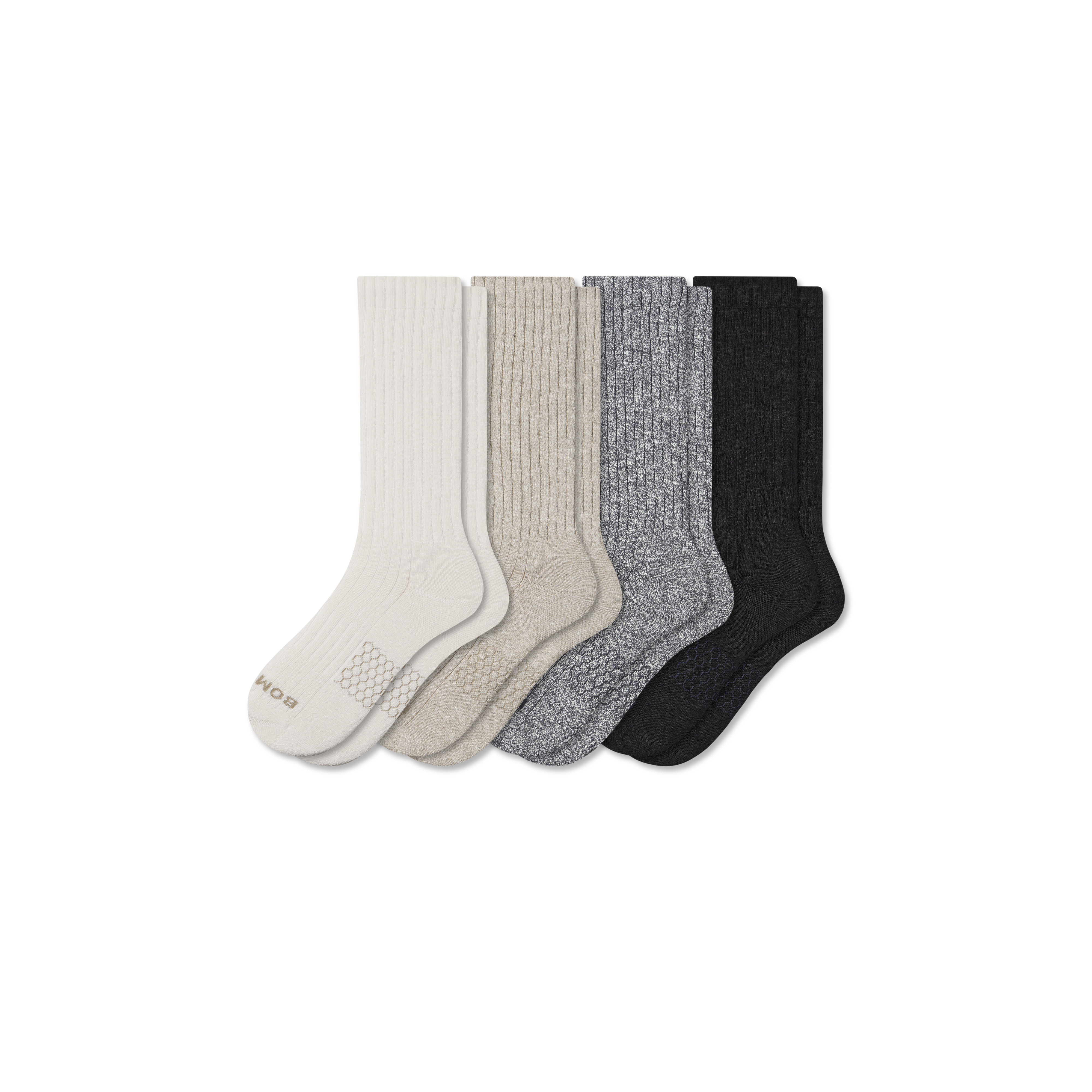 Men's Lodge Sock 4-Pack - Mixed - Extra Large - Cotton Blend - Bombas | Bombas