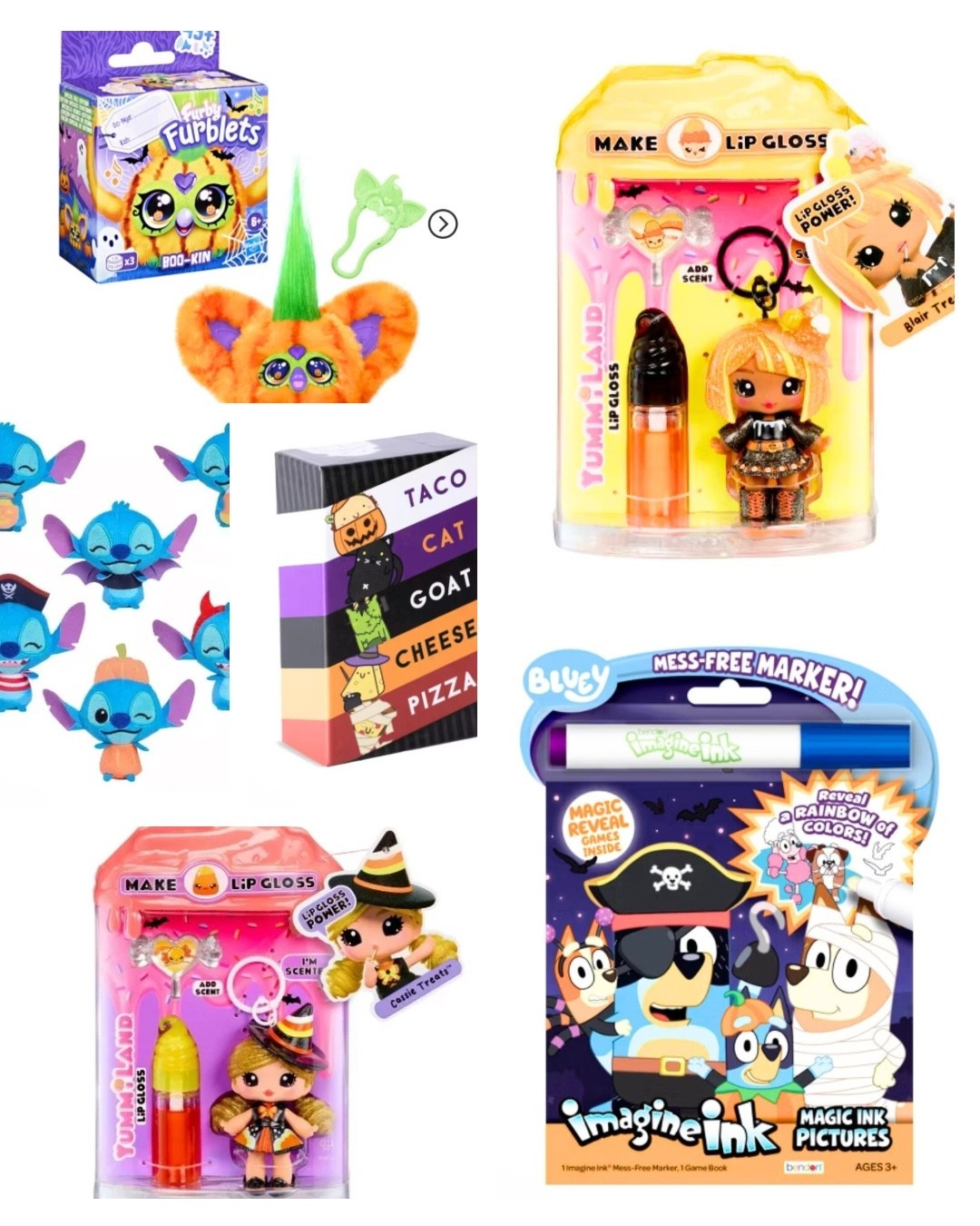 New drop of Halloween toys ! So many cute ones. Our favorites are the Yumiland lipgloss mini bag charms. So cute ! 


Target finds 
Bluey finds 
Retro toys

#LTKKids #LTKFamily