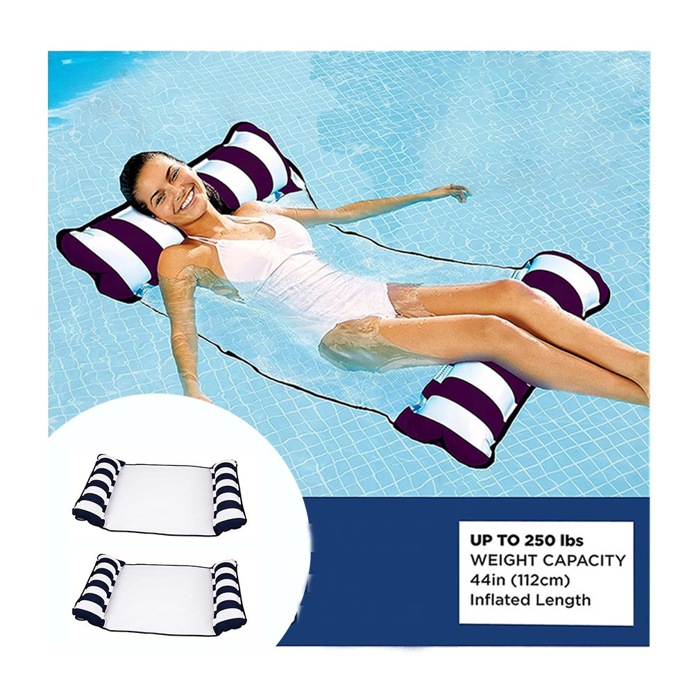 Sevenlady Pool Floats, 4-in-1 Inflatable Water Hammock, Pool Toys for Adults Kids, Portable Float... | Walmart (US)