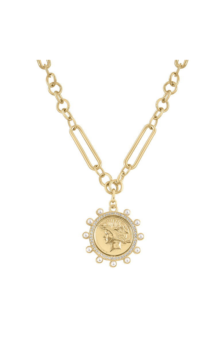 Electric Picks Sparta Vintage Coin Pearl Necklace | Nordstrom | Nordstrom