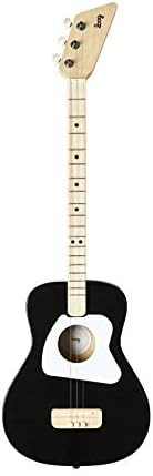 Loog 3-String Pro Acoustic Guitar and Accompanying App, Lessons, Recommended Ages 8+ (Black) | Amazon (US)