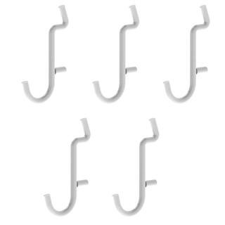24 Packs: 5 ct. (120 total) Pegboard J-Hooks by Simply Tidy™ in White | 1" x 1.65" | Michaels® | Michaels Stores
