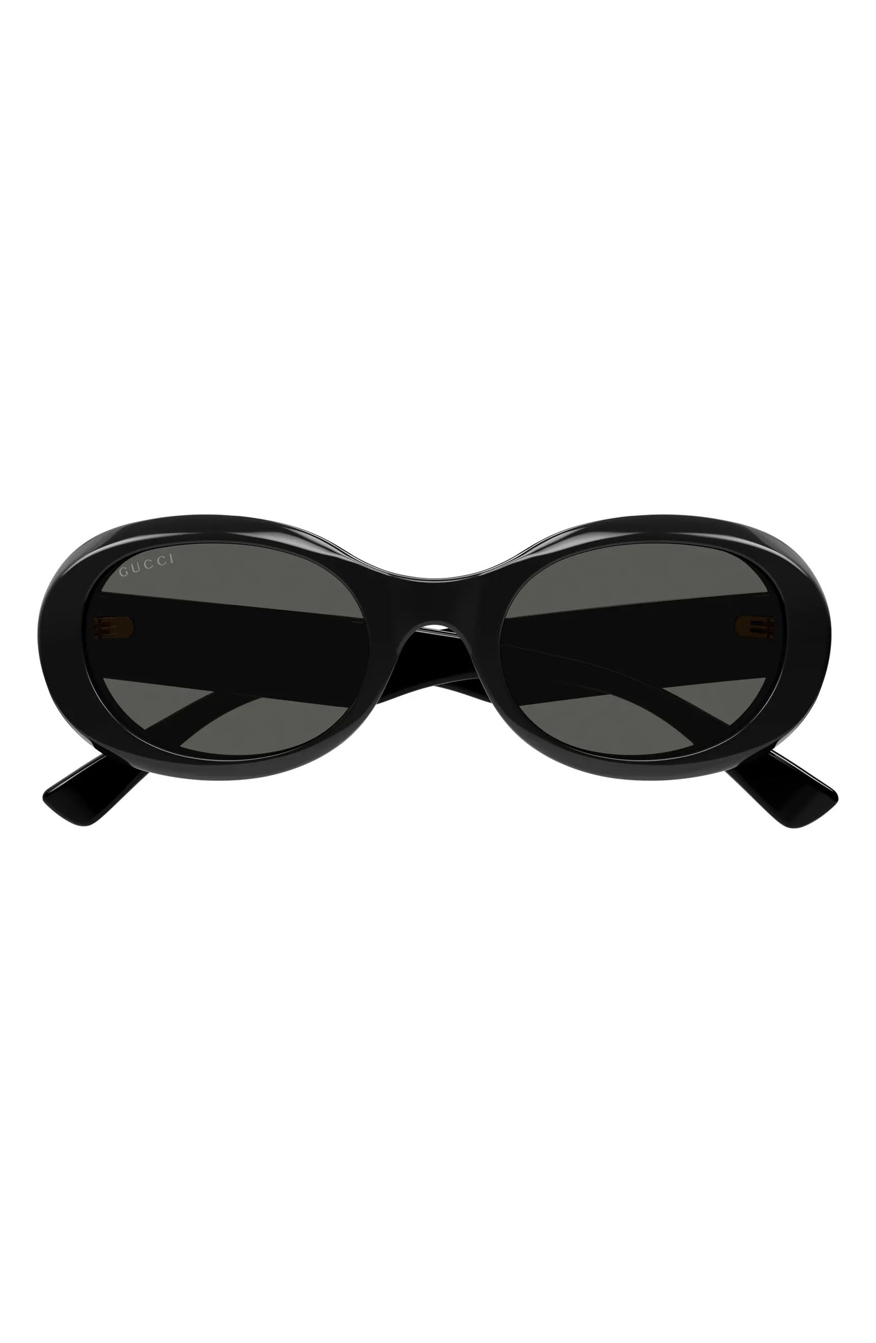 Gucci 52mm Oval Sunglasses | Nordstrom | Nordstrom