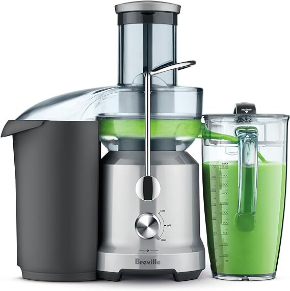 Breville BJE430SIL Juice Fountain Cold Centrifugal Juicer, Silver | Amazon (US)