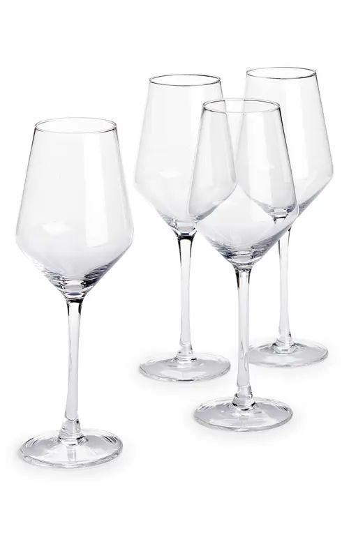 Nordstrom Set of 4 White Wine Glasses in Clear at Nordstrom | Nordstrom