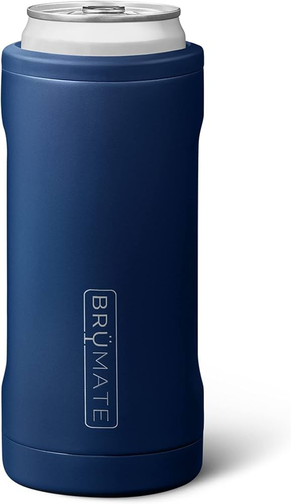 BrüMate Hopsulator Slim Can Cooler Insulated for 12oz Slim Cans | Skinny Can Coozie Insulated St... | Amazon (US)