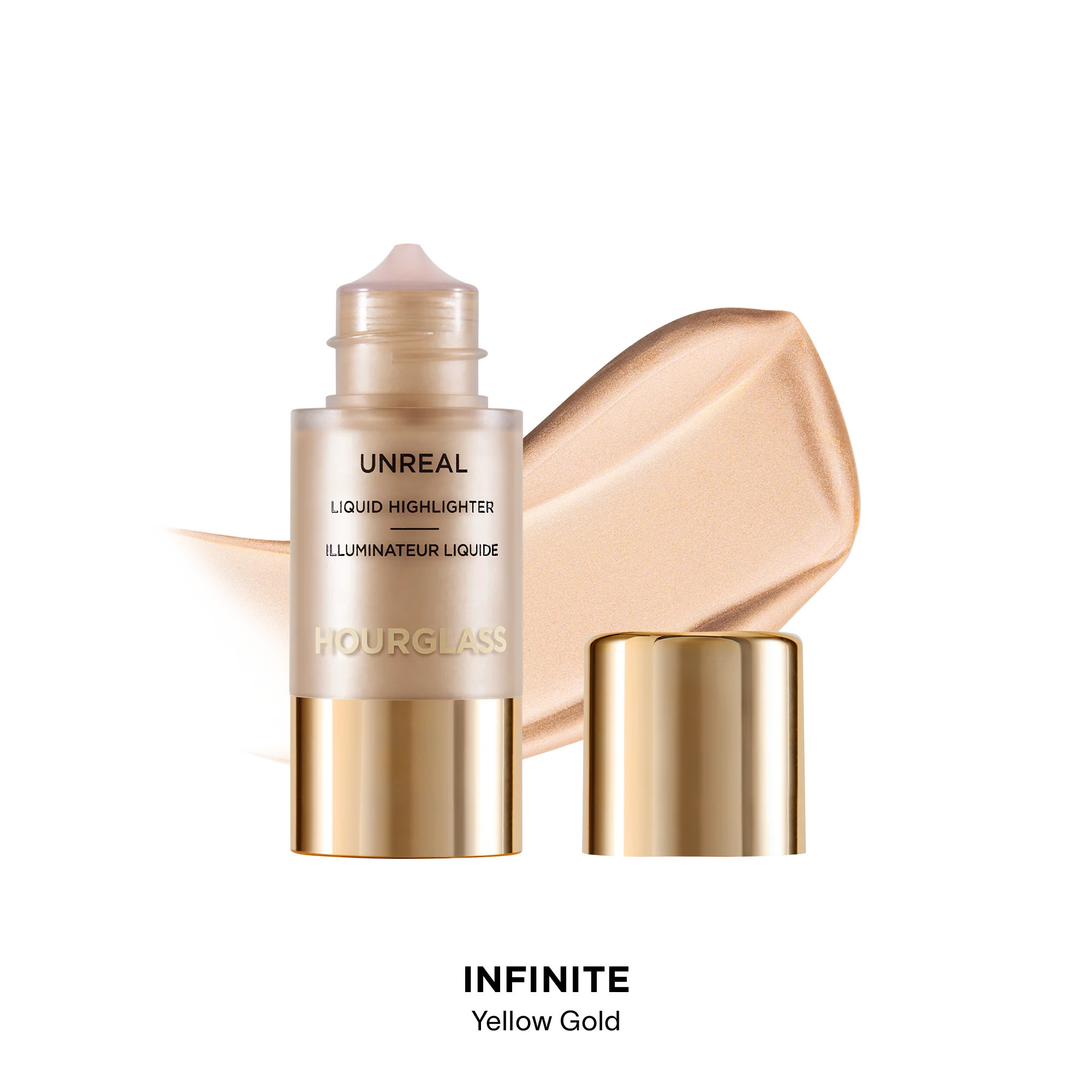 Hourglass Cosmetics Unreal Liquid Highlighter Yellow Gold | Hourglass Cosmetics
