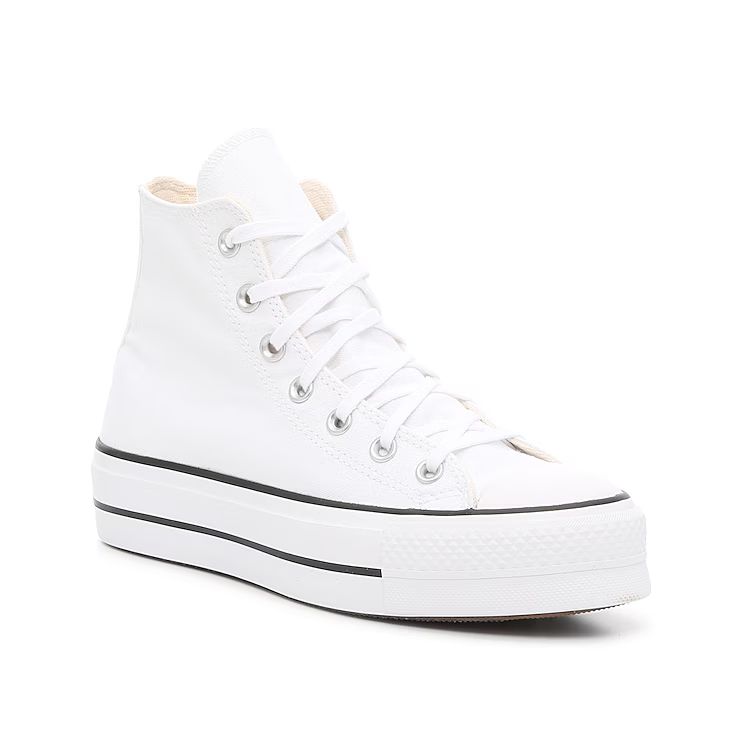 Converse Chuck Taylor HighTop Platform Sneaker | Women's | White | Size 7 | Sneakers | High Top | Pl | DSW