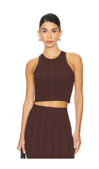 Good American Tank in Brown. - size 2X | Revolve Clothing (Global)