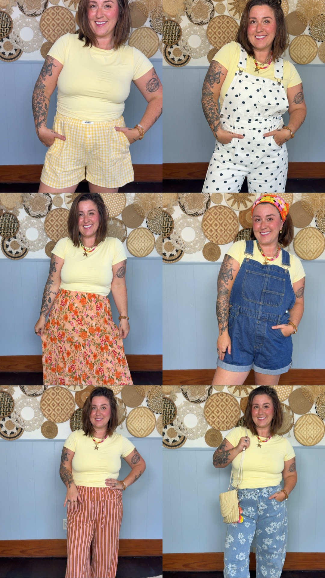 Styling this butter yellow top multiple ways! Wearing a large!

#LTKootd #LTKMidsize #LTKBeauty
