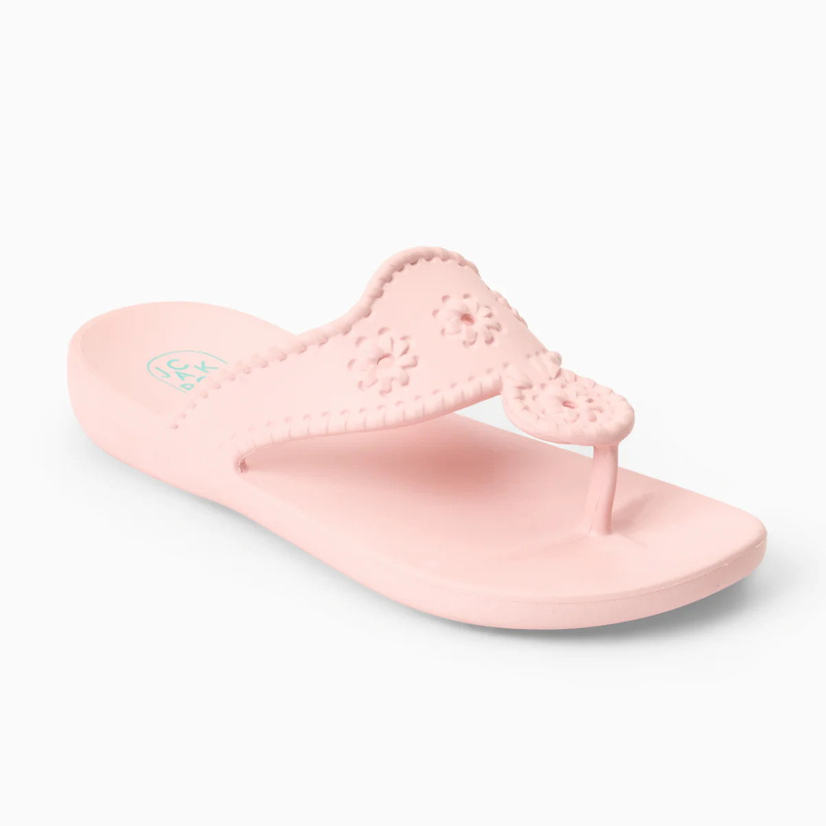 Girls Jacks Pale Pink Waterproof Flat Sandal | Lightweight Summer Comfort | Jack Rogers