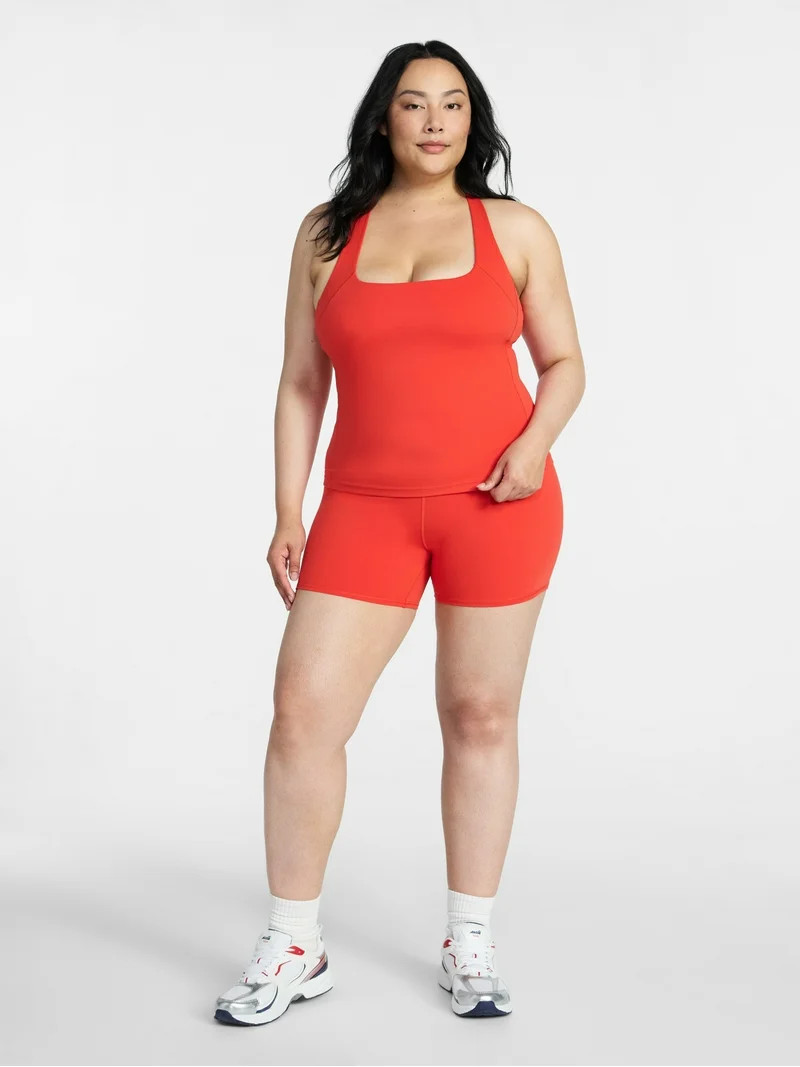 Avia Women's and Women's Plus SoftSculpt Bike Short, Sizes XS-4X | Walmart (US)