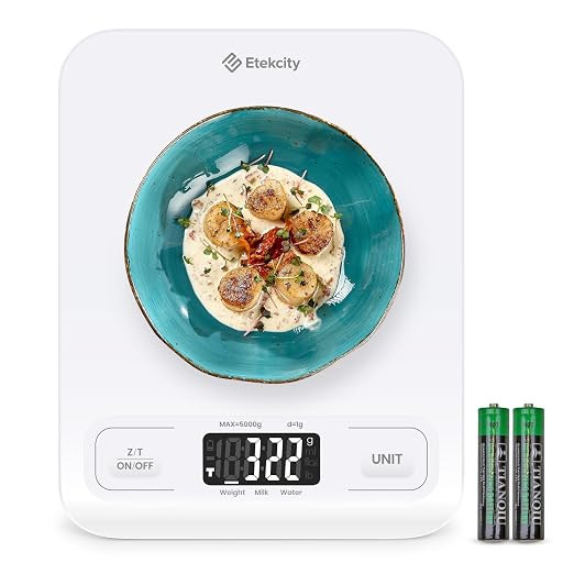 Etekcity Food Kitchen Scale, Digital Grams and Ounces for Weight Loss, Baking, Cooking, Keto and ... | Amazon (US)