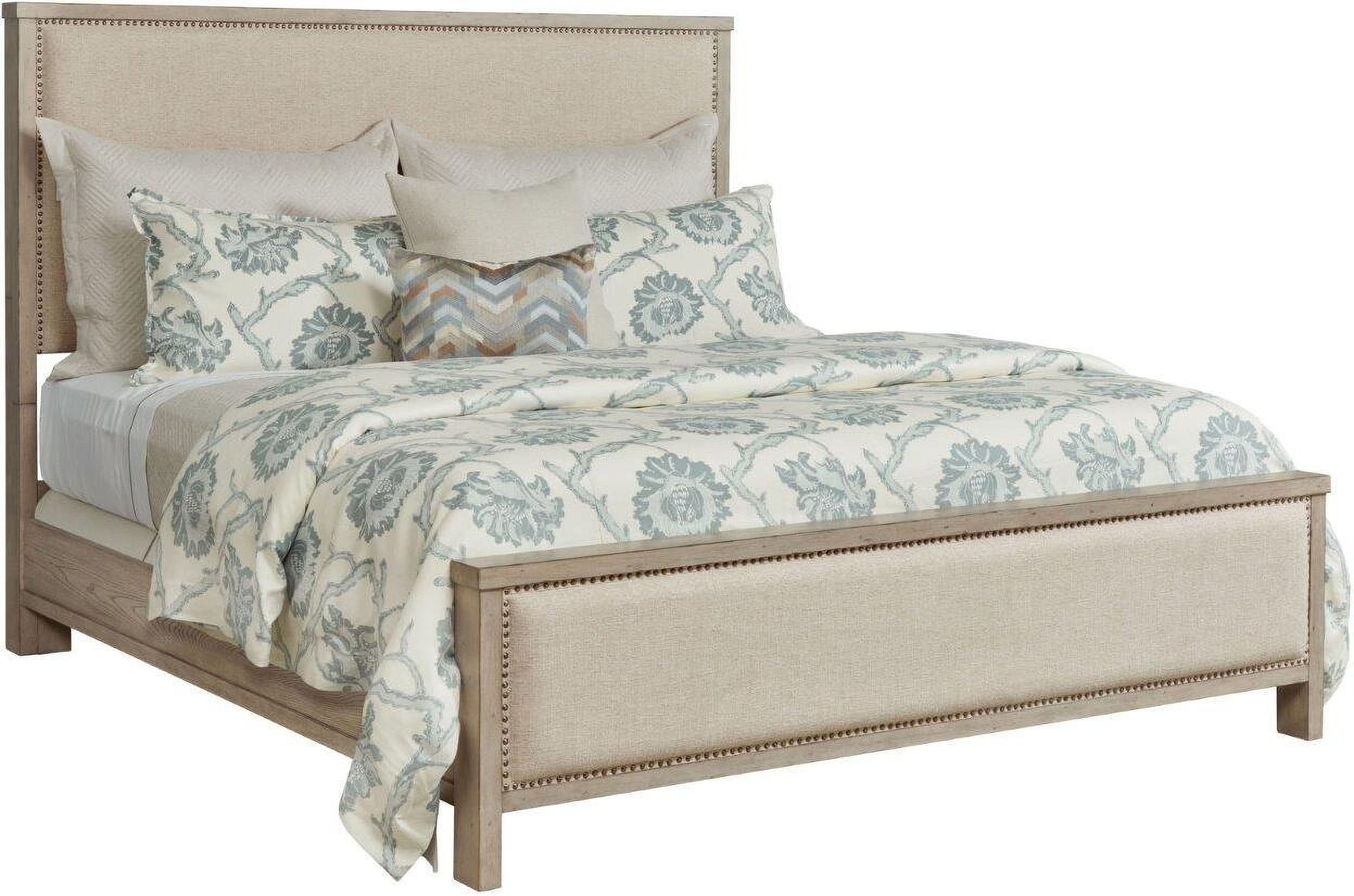 West Fork Aged Taupe Jacksonville Cal. King Panel Bed | 1stopbedrooms