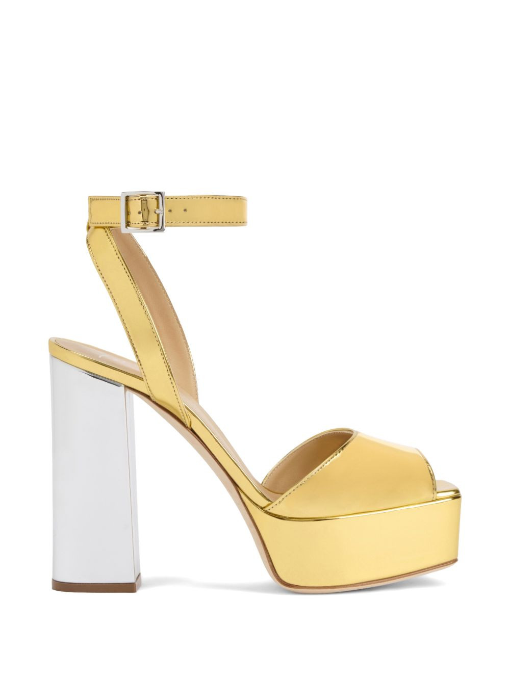 Giuseppe Zanotti Isadhora platform sandals - Gold | Farfetch Global