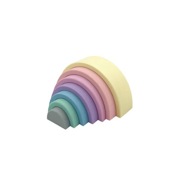 Silicone Pastel Rainbow  Montessori Kids Toys | Etsy | Etsy (AU)