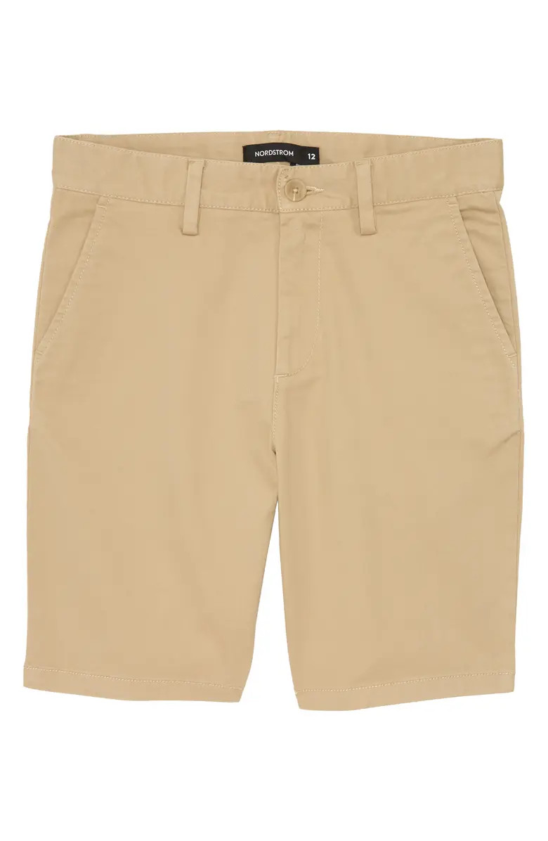 Kids' Slim Fit Chino Shorts | Nordstrom