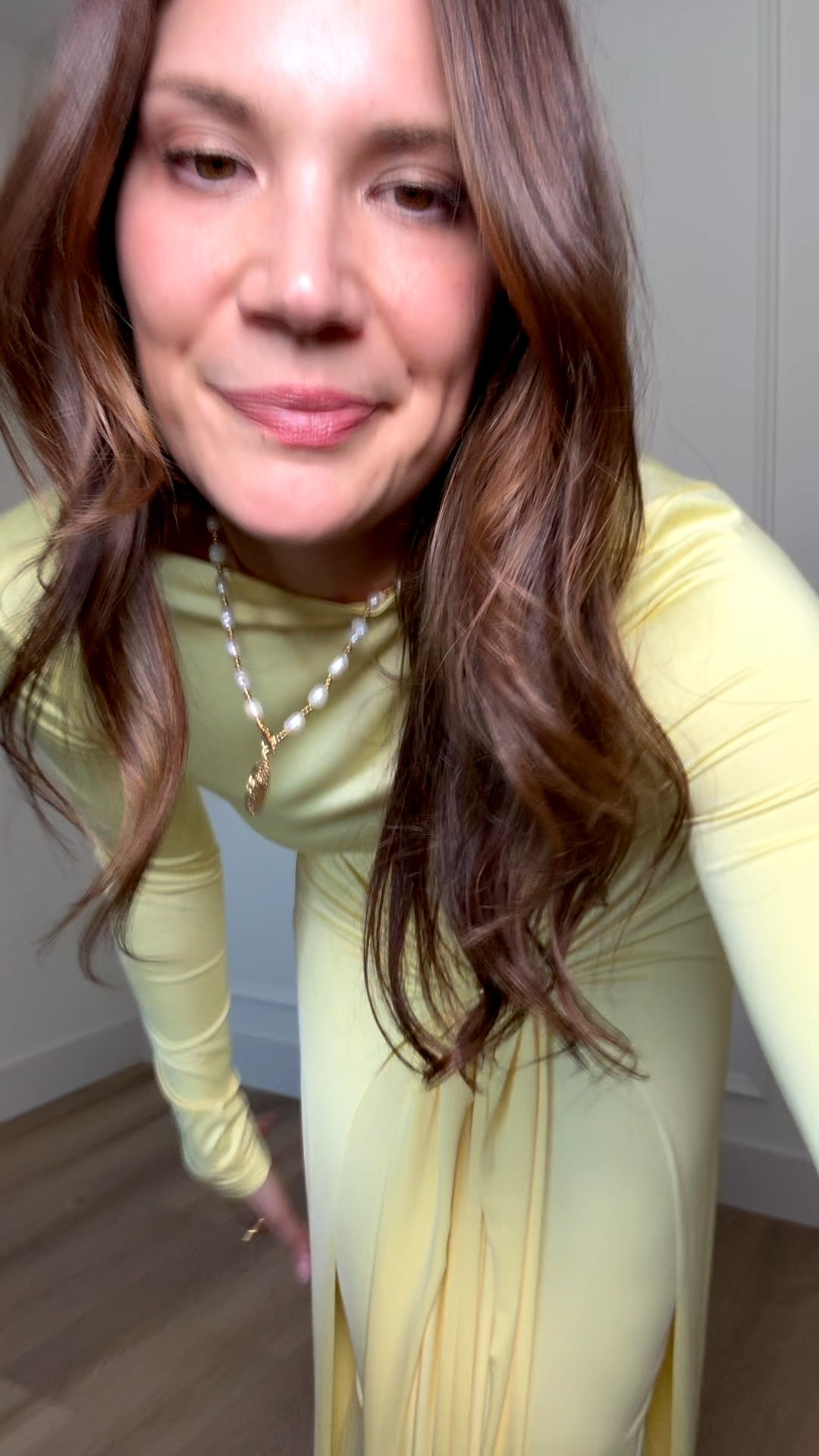 The length on this dress is seriously a 10/10! This dress would be perfect for the spring if you have an event coming up or a vacation! 

Yellow dress cocktail dress elevated dress tall girl maxi dress butter yellow event dress flattering dress tall girl finds Stang and co 

#LTKootd #LTKTall #LTKSeasonal