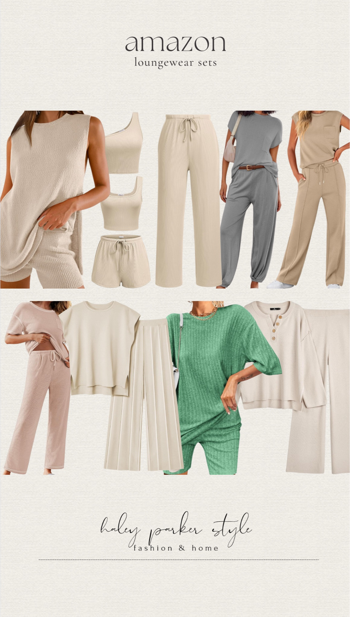 Loungewear sets, all from Amazon!




Loungewear sets, short sleeve tops, sweatpants, biker shorts, tank tops, sports bras, sleeveless top, Amazon style, Amazon fashion, casual outfitts

#LTKStyleTip #LTKFindsUnder50