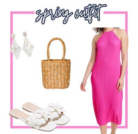 spring outfits 💗

Target, rattan bag, mother of pearl earrings, sandals, pink dress

#LTKSeasonal #LTKfindsunder100 #LTKstyletip