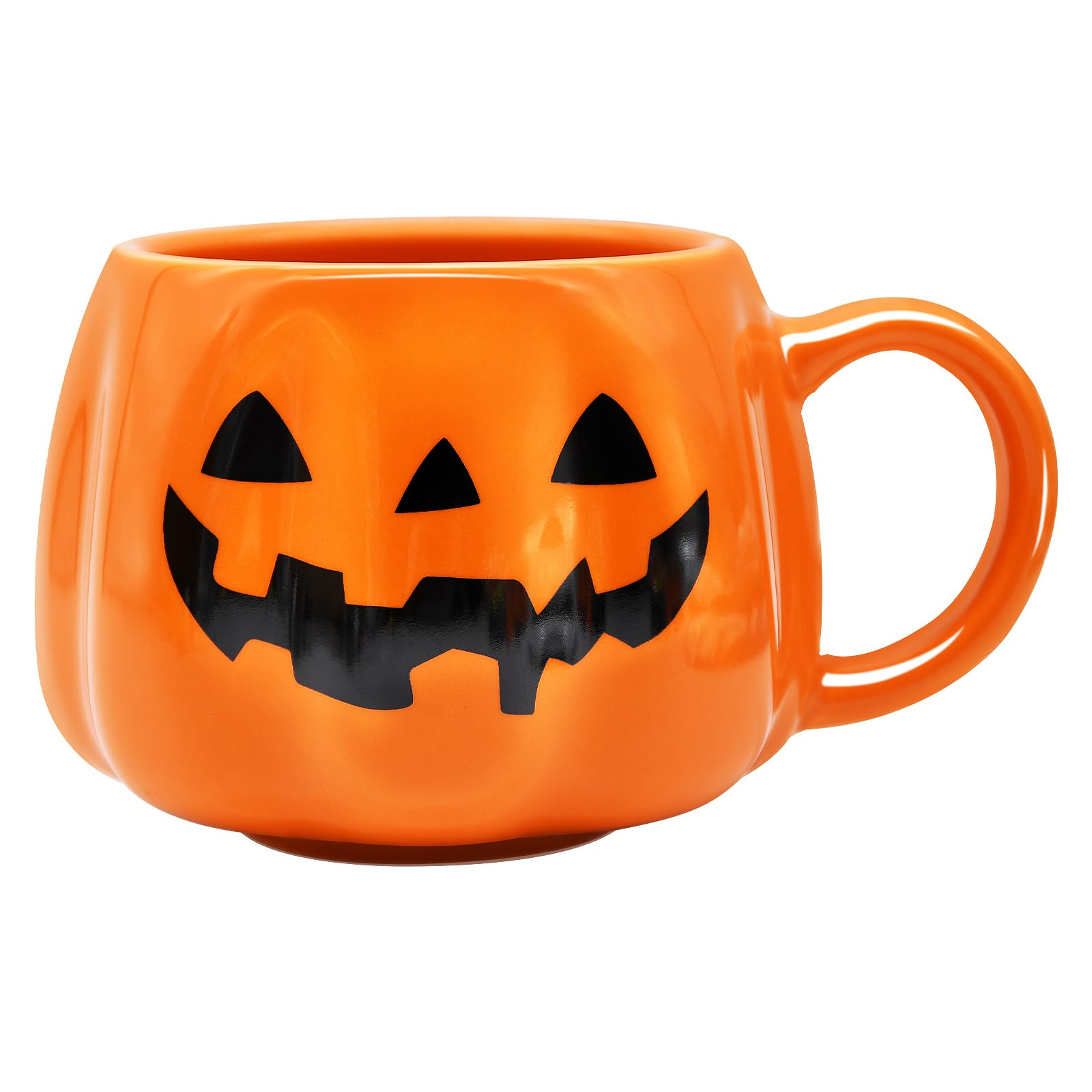 Ongmies 12 oz Halloween Pumpkin Mug Decorations, Mug Ceramic Cute Pumpkin Coffee Cup Birthday Tab... | Walmart (US)