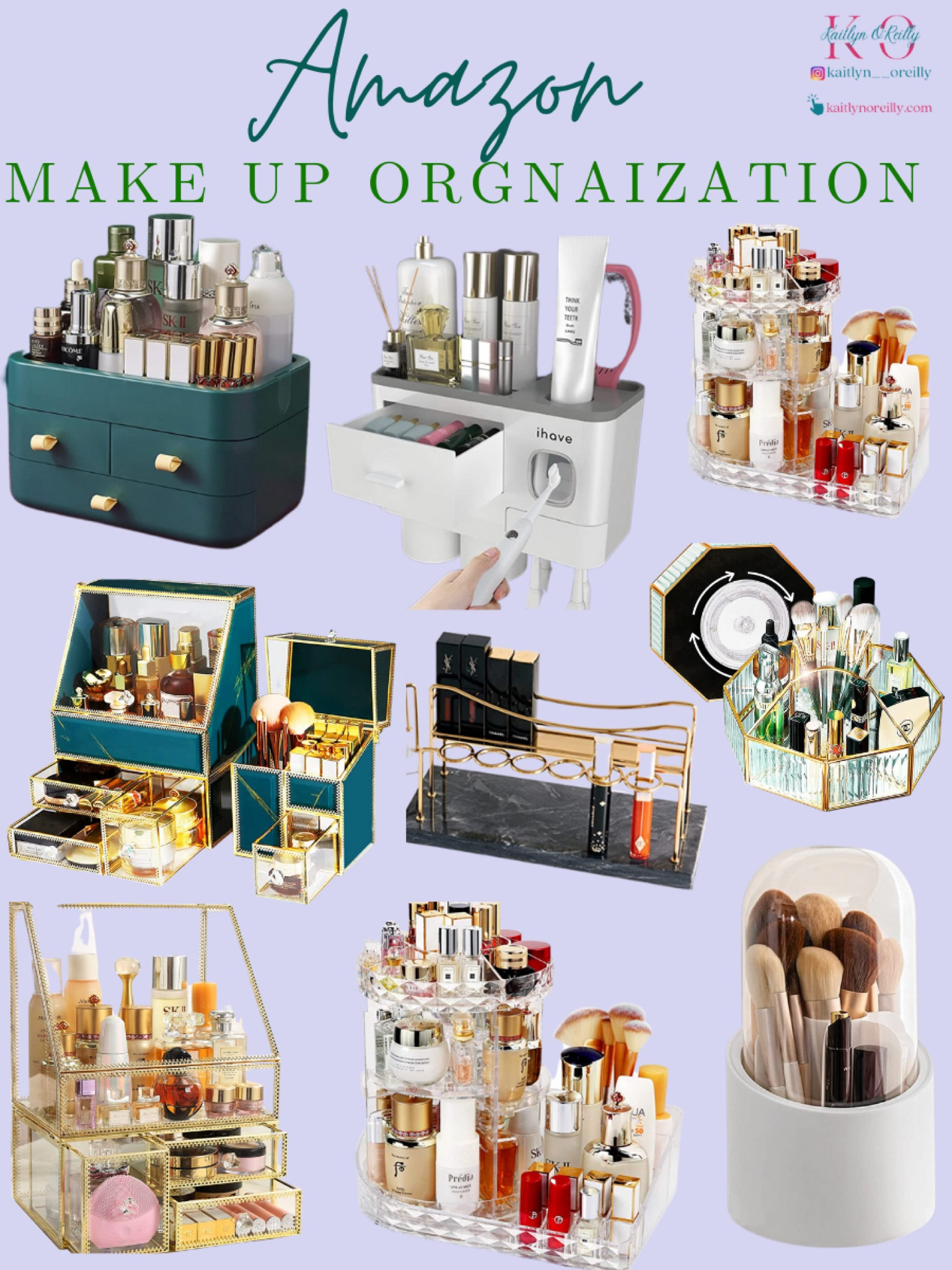 Amazon make up organizers and amazon bathroom organizers.

Amazon , amazon home , amazon must haves , amazon finds , amazon bathroom , amazon bathroom , bathroom decor , amazon home decor , storage , organization , amazon home decor , amazon bathroom decor , bathroom , decor 



#LTKSeasonal #LTKhome #LTKunder100 #LTKunder50 #LTKsalealert #LTKstyletip #LTKfamily #LTKbeauty #LTKFind