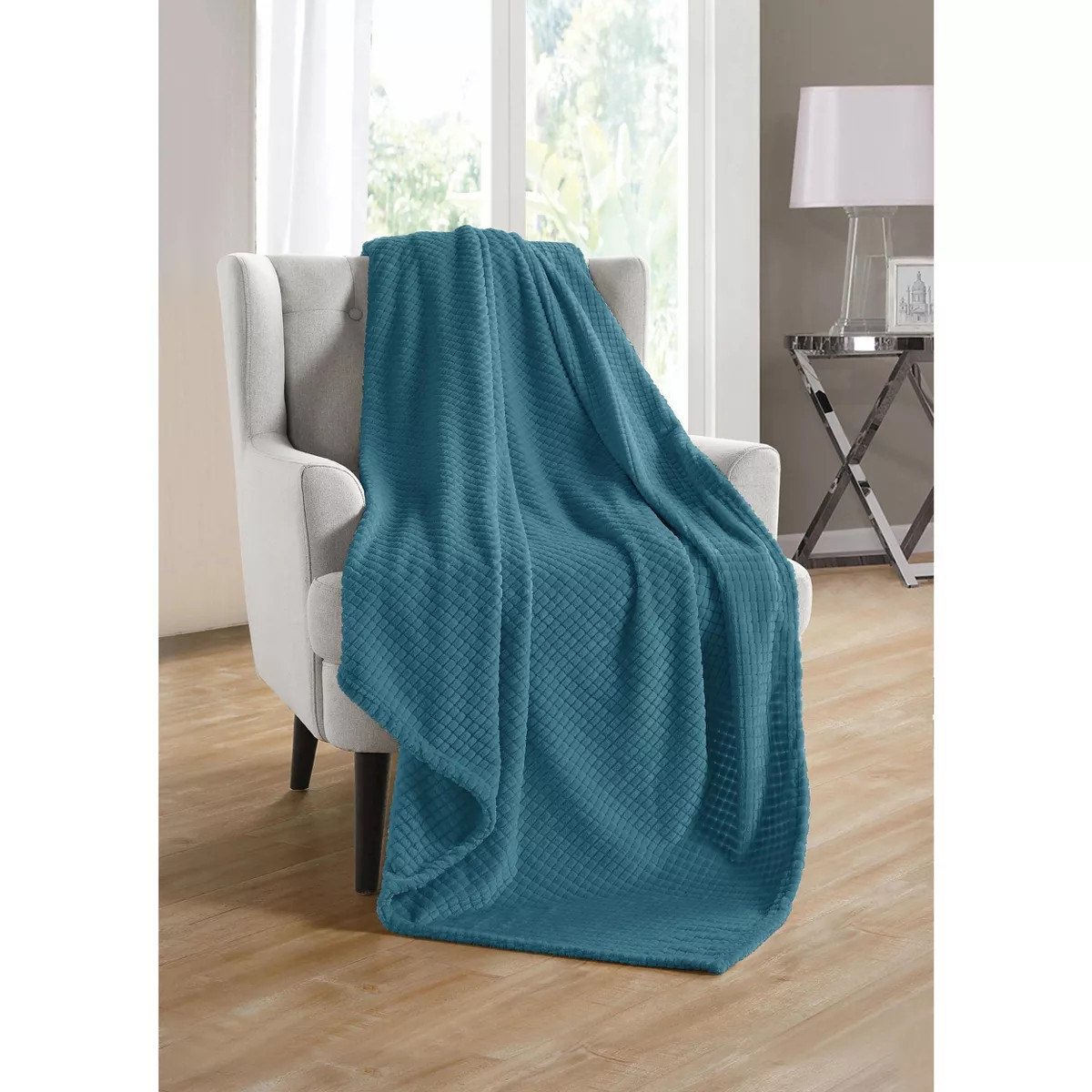 Kate Aurora Living Ultra Soft And Plush Tufted Hypoallergenic Fleece Throw Blanket Covers | Target