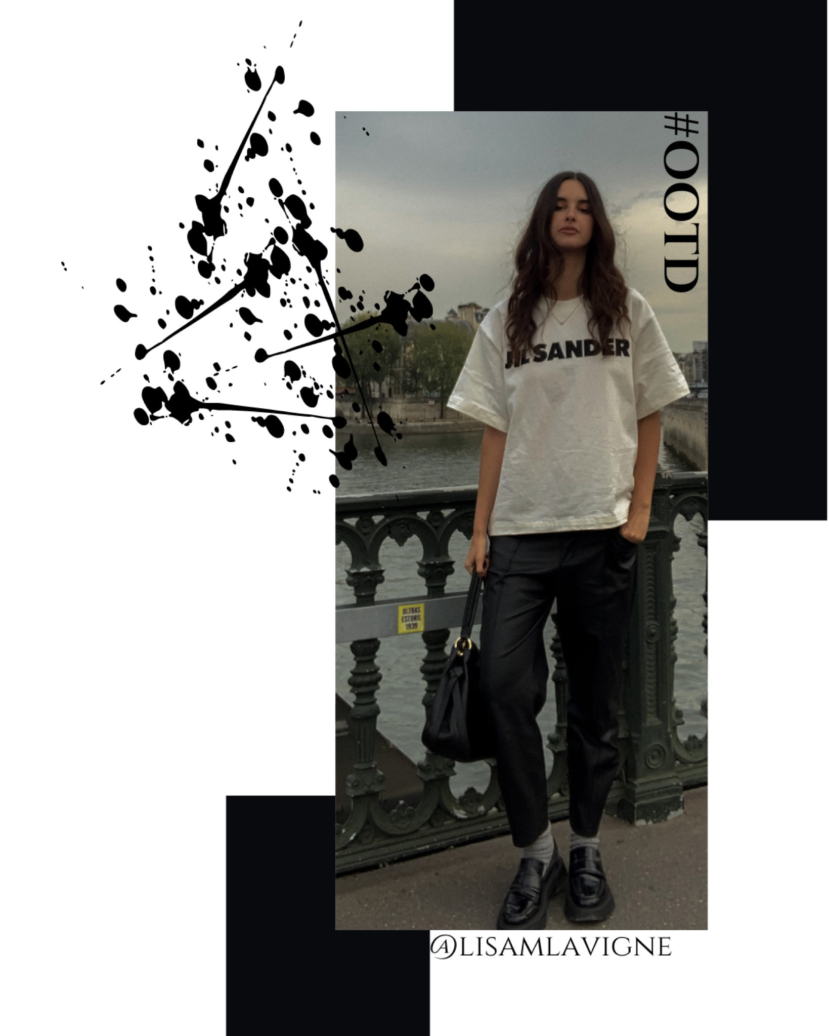 Outfit I wore while in Paris. Love mixing designer pieces with high/low street brands. This Jil Sander t-shirt is the star of the show. Paired with leather trousers to give it an edge. Socks worn with loafers are super trendy at the moment plus they will keep your feet warm during the colder months.

#LTKeurope #LTKstyletip