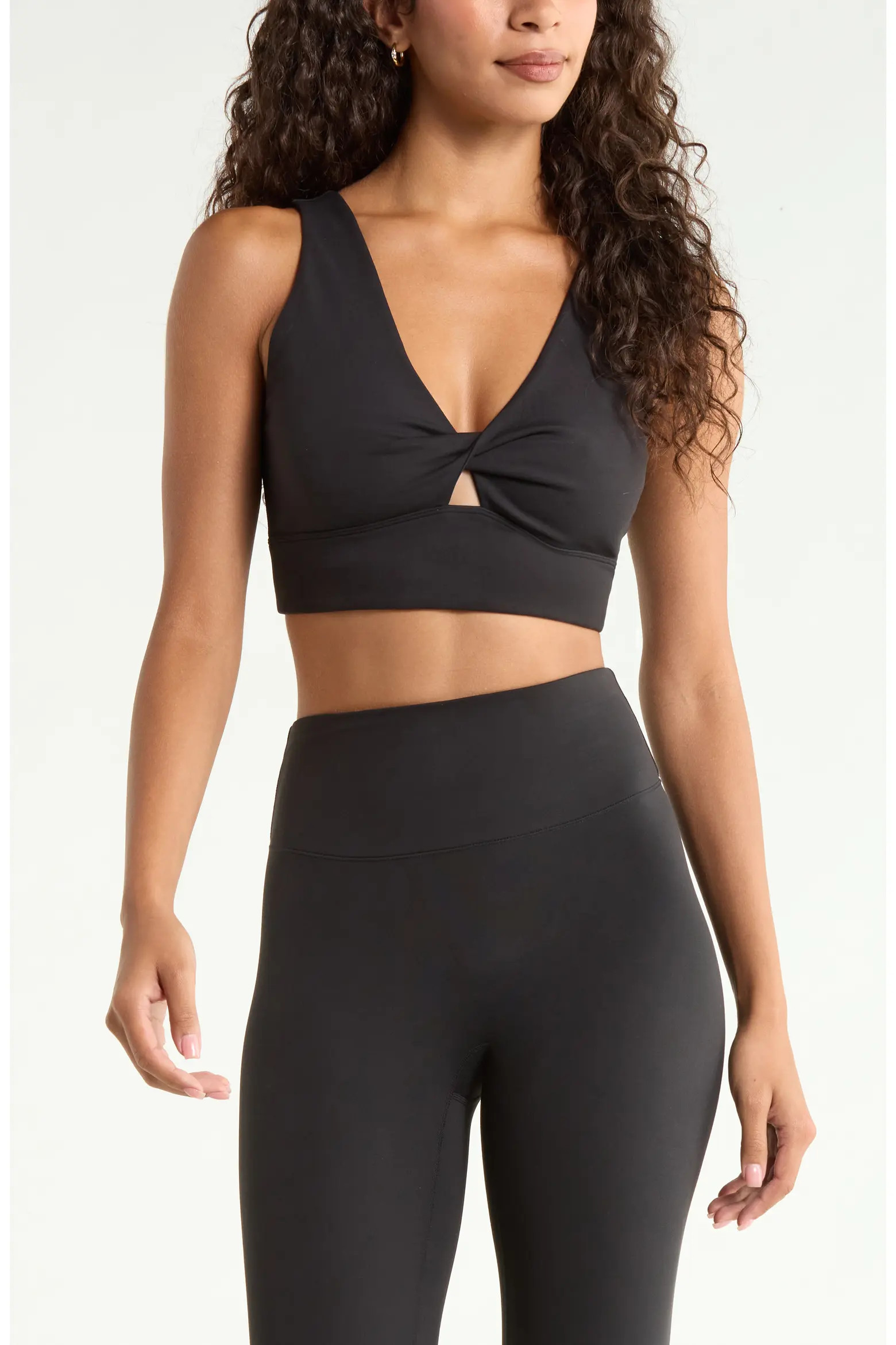 Zella Zen Twist Sports Bra (Women) | Nordstrom | Nordstrom