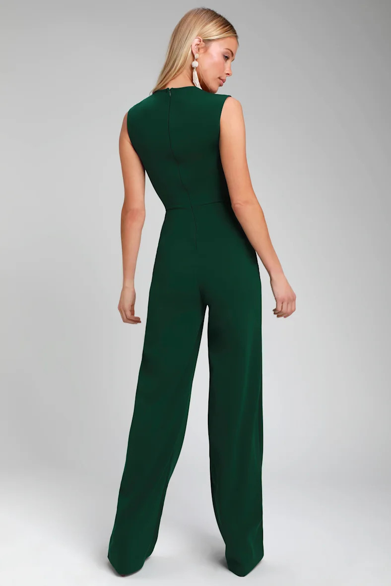 Enticing Endeavors Emerald Green Jumpsuit | Lulus (US)