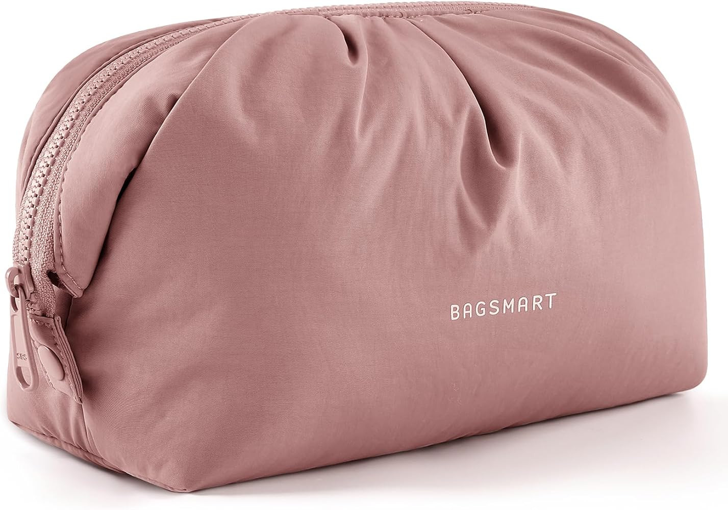 BAGSMART Makeup Bag Travel Makeup Bag, Cute Make Up Bag, Large Capacity Cosmetic Bags for Women, ... | Amazon (US)