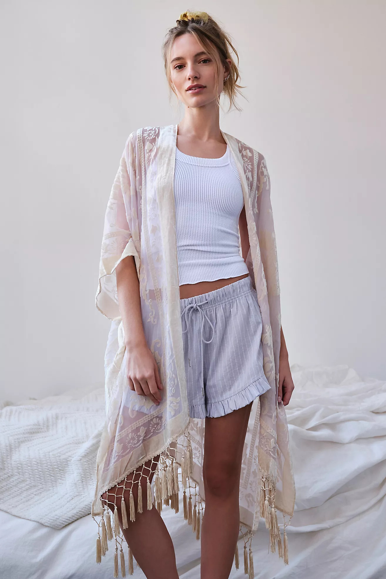 Nightbird Burnout Kimono | Free People (Global - UK&FR Excluded)