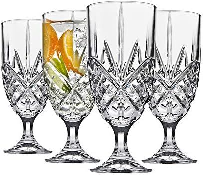 Godinger Iced Tea Beverage Glasses, Shatterproof and Reusable Acrylic - Dublin Collection, Set of... | Amazon (US)