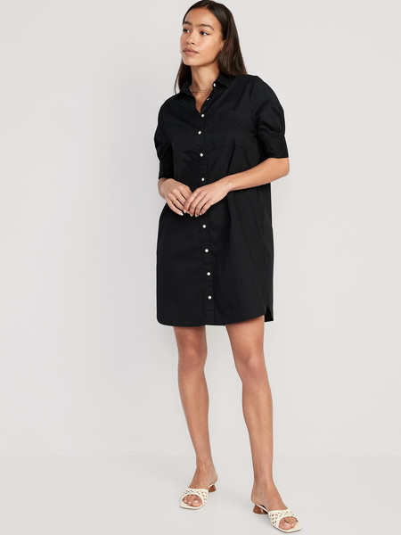 Short-Sleeve Shirt Dress for Women | Old Navy (US)