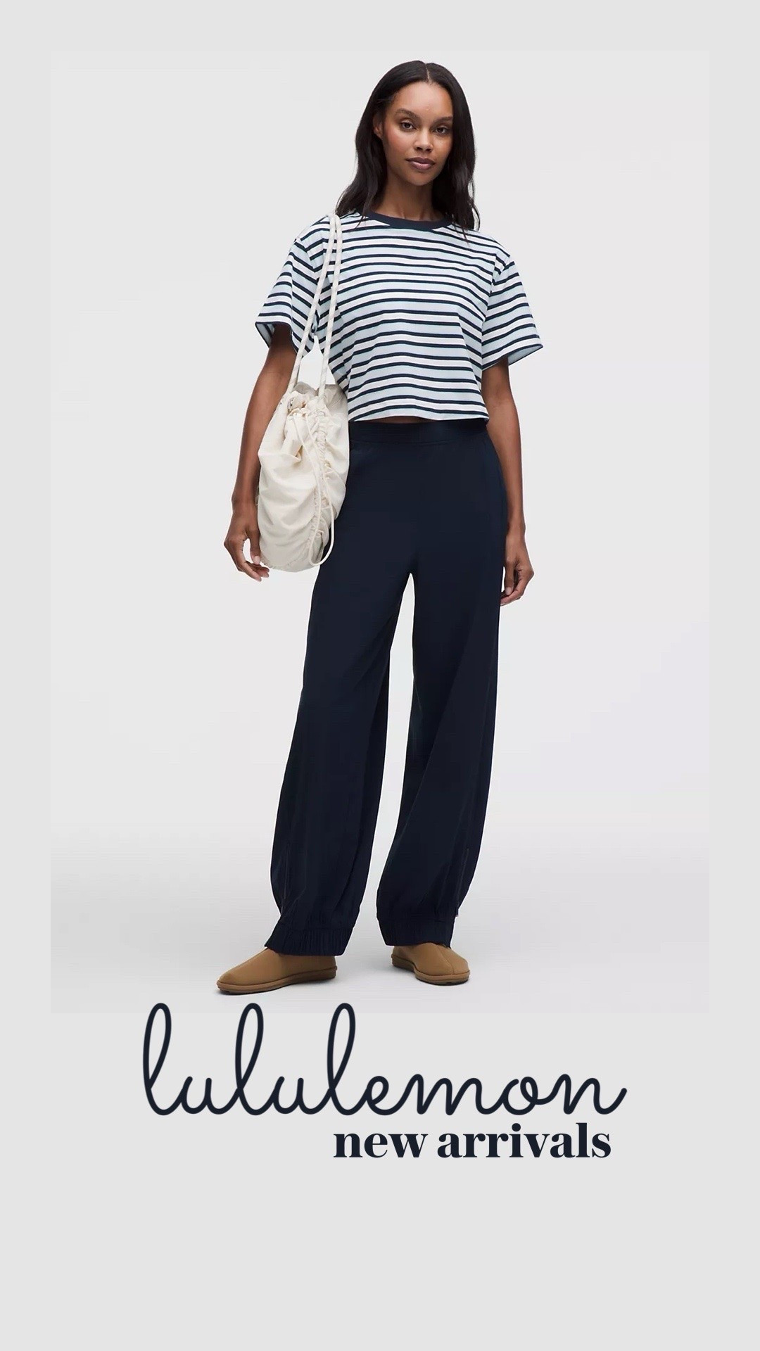 @lululemon new arrivals are here for the week and idk if I love the beach ball blue shade or the ribbed midi dress more? Also, this striped tee was an immediate add to cart since I own & love these Define pants!

#LTKActive #LTKootd #LTKSaleAlert