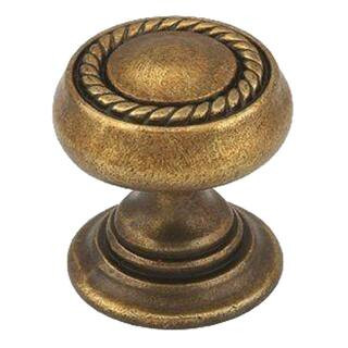 1-1/4 in. Brown Windsor Antique Furniture Knob | The Home Depot