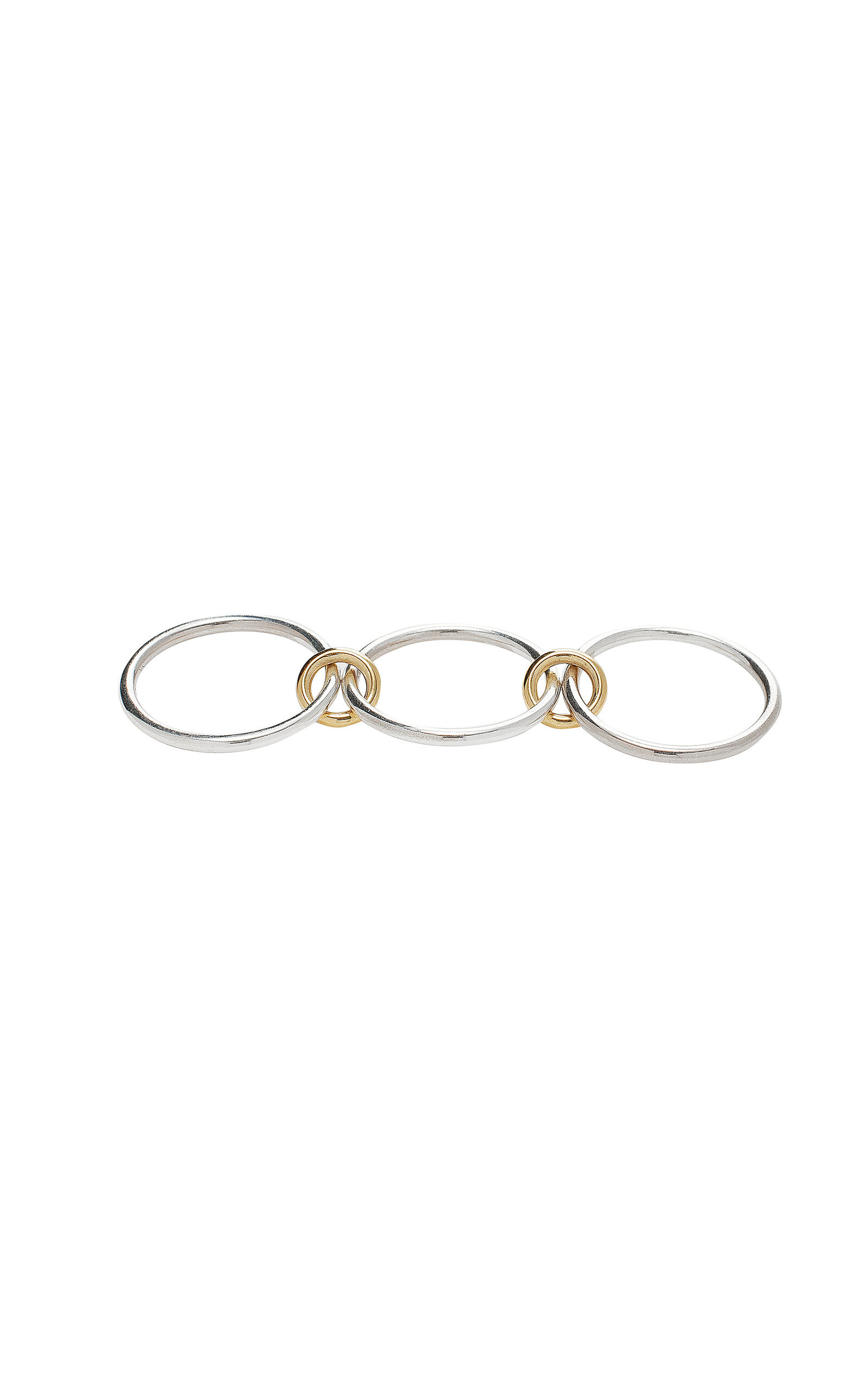 Spinelli Kilcollin - Solarium 18K Yellow Gold; Sterling Siver Ring - Multi - US 5 - Moda Operandi - Gifts For Her | Moda Operandi (Global)