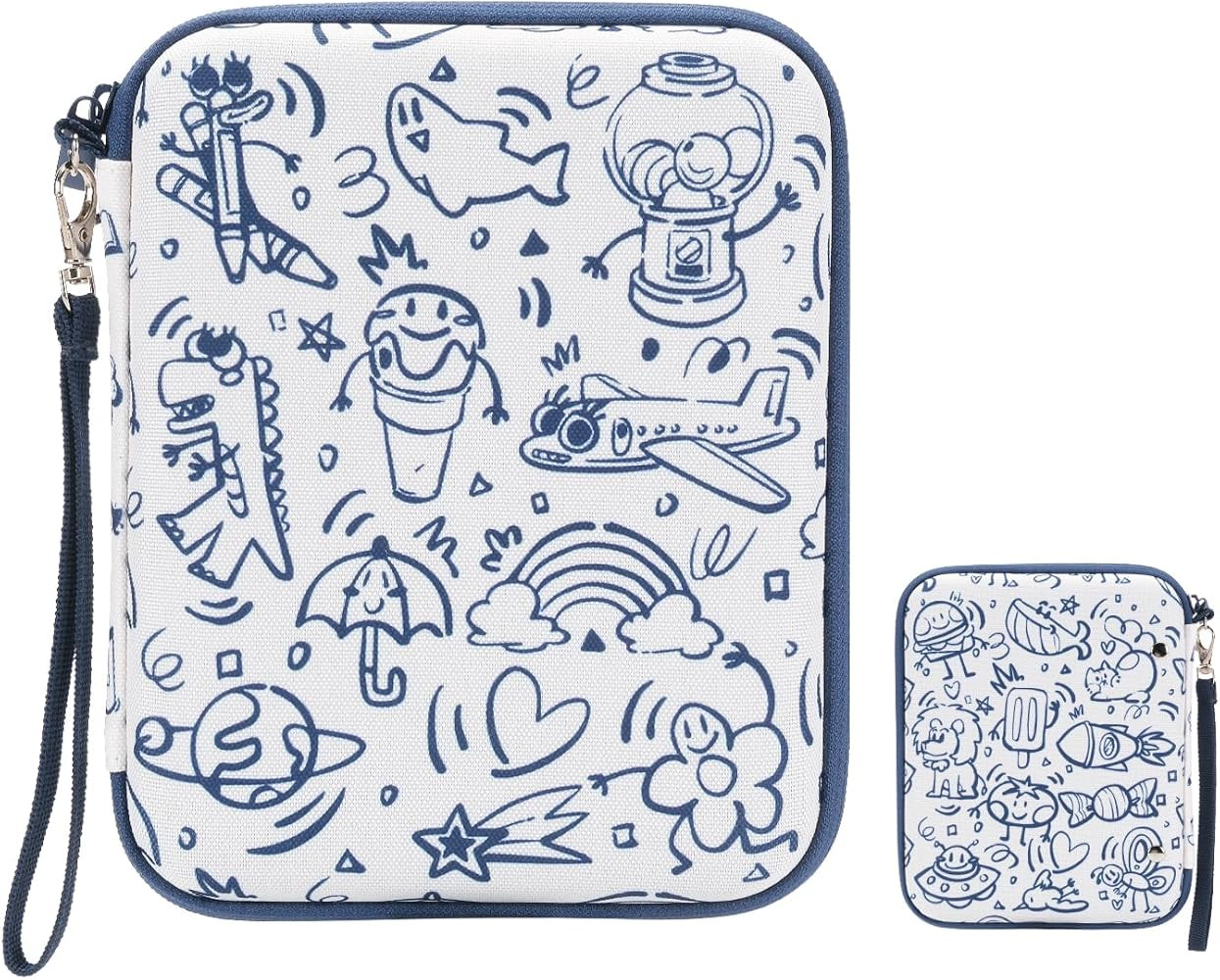 Card Case for Yoto cards, Soft Portable Folder with Zipper & 80 Pockets Player & Mini Audiobook C... | Amazon (US)