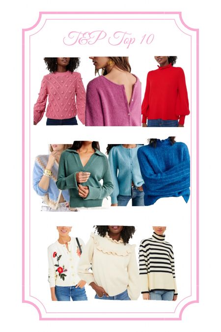 Sweaters, cardigans, lady jacket, turtleneck, red sweater, sezane, colorful sweater, v neck sweater, cream sweater, striped sweater, floral sweater, statement sweater, floral sweater, floral cardigan, open back sweater, puff sleeve sweater, ruffled sweater, collared sweater, turtleneck, fair isle sweater, fair isle cardigan, jcrew sale, jcrew, Abercrombie tuckenuck  

#LTKSeasonal #LTKfindsunder100 #LTKHoliday