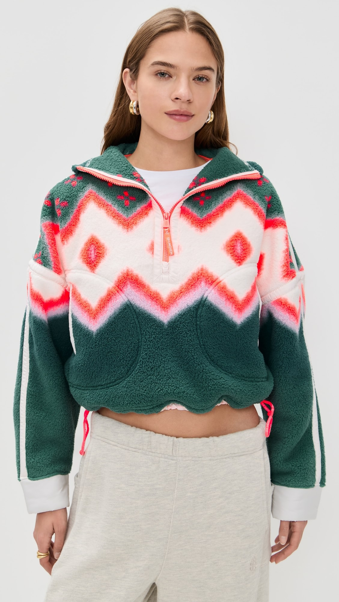 Printed Mountain High 1/2 Zip Pullover | Shopbop