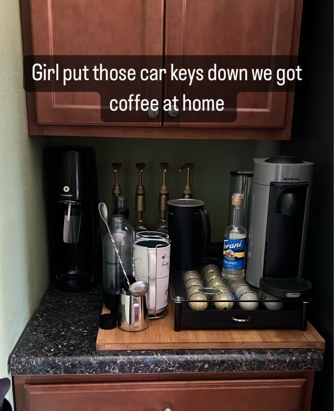 As a former barista this is now my new favorite corner of the kitchen 

#LTKsalealert #LTKhome #LTKfamily