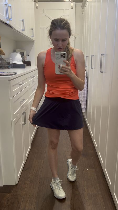 Huge fan of this tennis skirt! I’ve had it for a few years, and it’s held up really well through many washes. Attached shorts and pockets for your phone on each leg. There is also a small pocket in the back.

#LTKstyletip #LTKFind #LTKfit