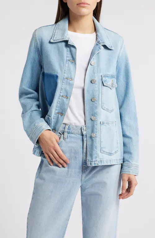 FRAME Denim Chore Jacket in Vesper at Nordstrom, Size Xx-Small | Nordstrom